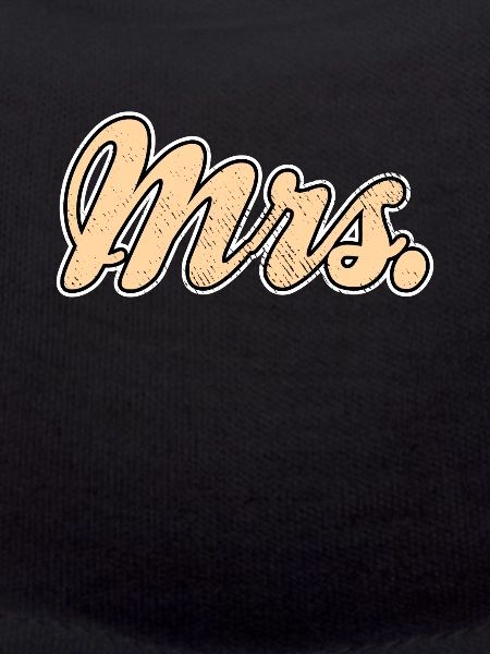 Mr Mrs Team Shirt