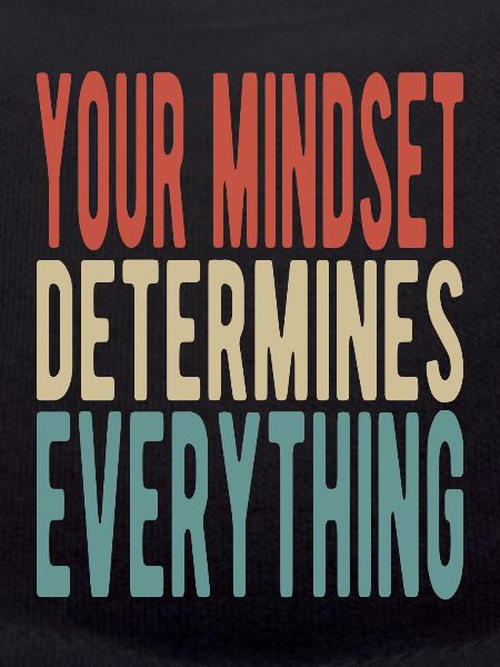 Your mindset determines everything