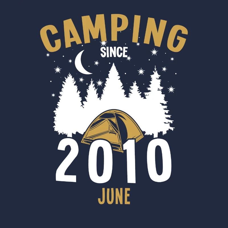 Geburtstag: Camping seit Juni 2010 Zelten