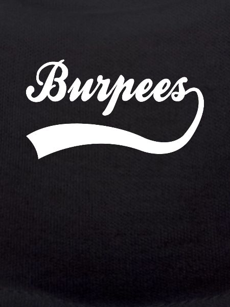 Burpee's lettering