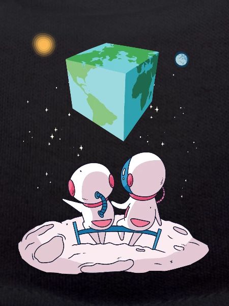 La terre est un cube