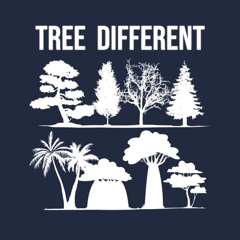 Arbre différent - soyez différent - soyez vous-même