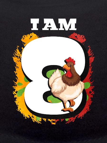 I am 8 chickens