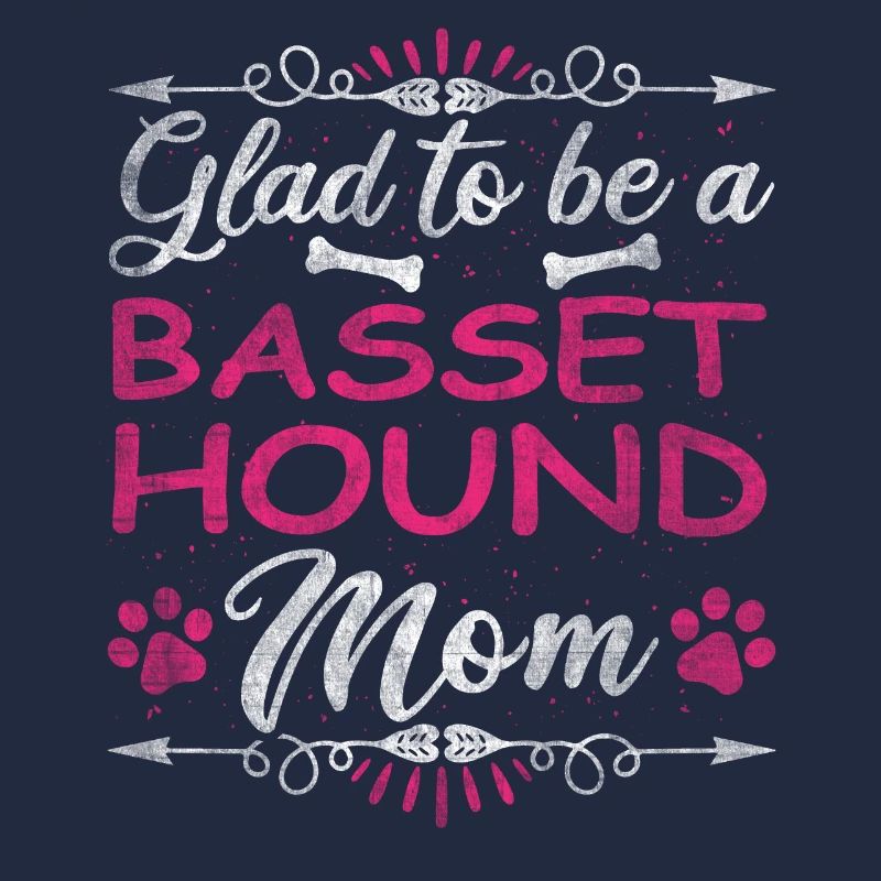 Maman chienne heureuse d’être une maman de chien de chasse