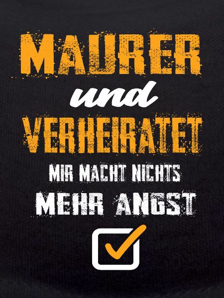 Maurer und Verheiratet