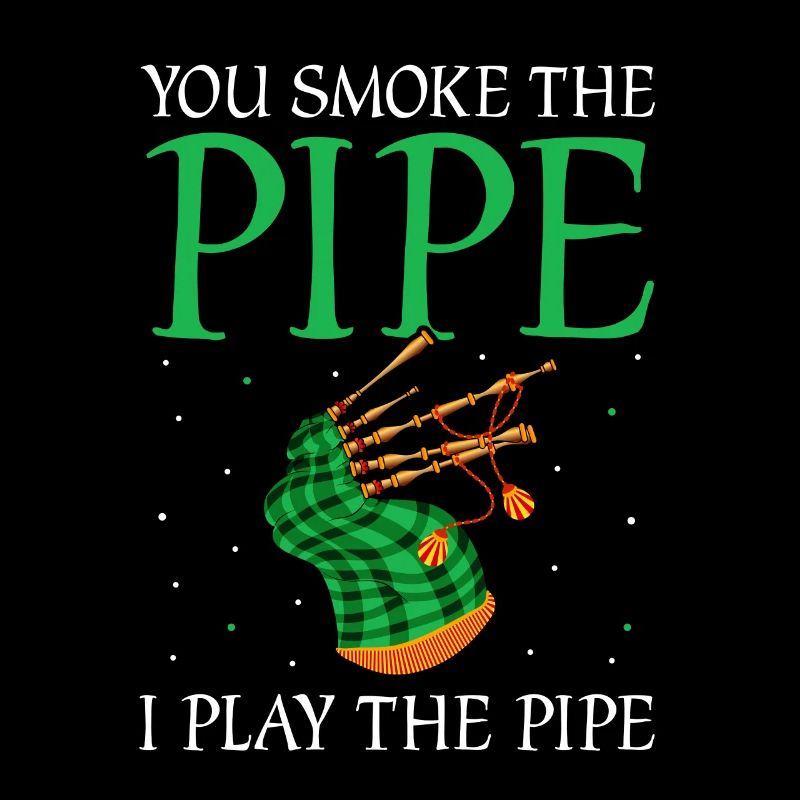 Bagpipe Design for Scotland Pride and Bagpipes