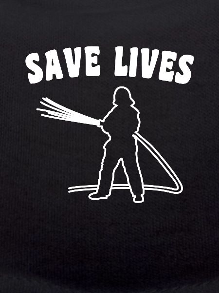 Fire brigade slogan