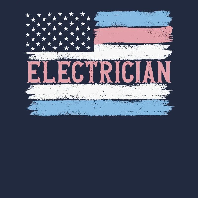 US Pride Lineman Electronics Technician Idée cadeau