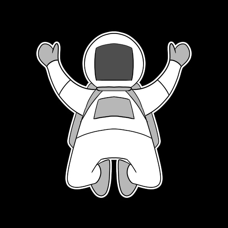 Astronaut Motiv