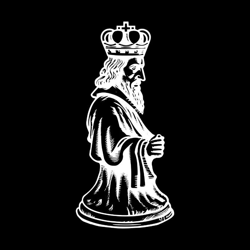 Échiquier Jesus King Chess - Athéisme athée