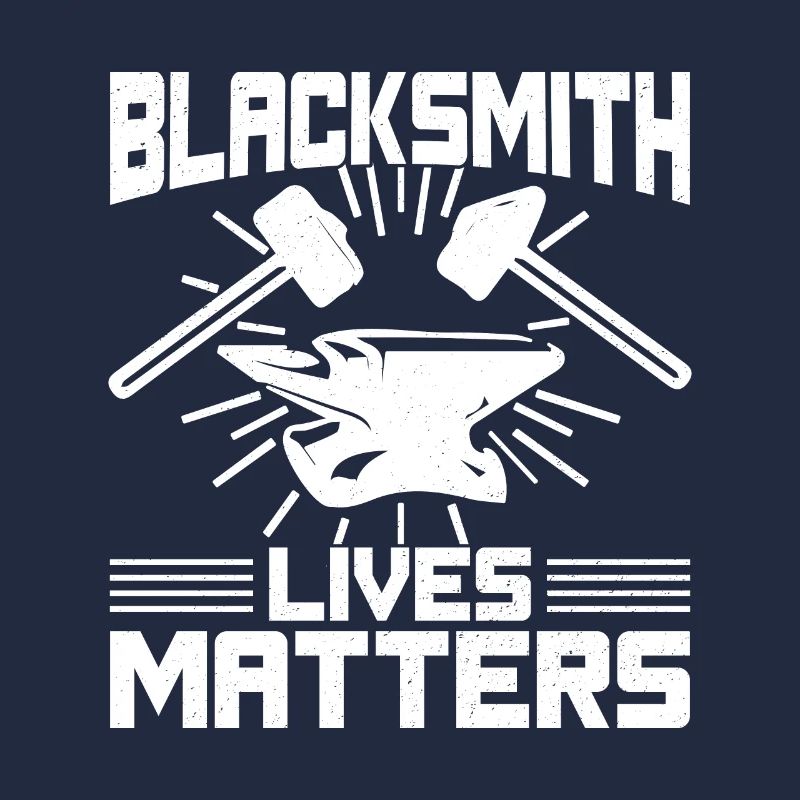 Blacksmith Lives Matters Forging Gift Idea