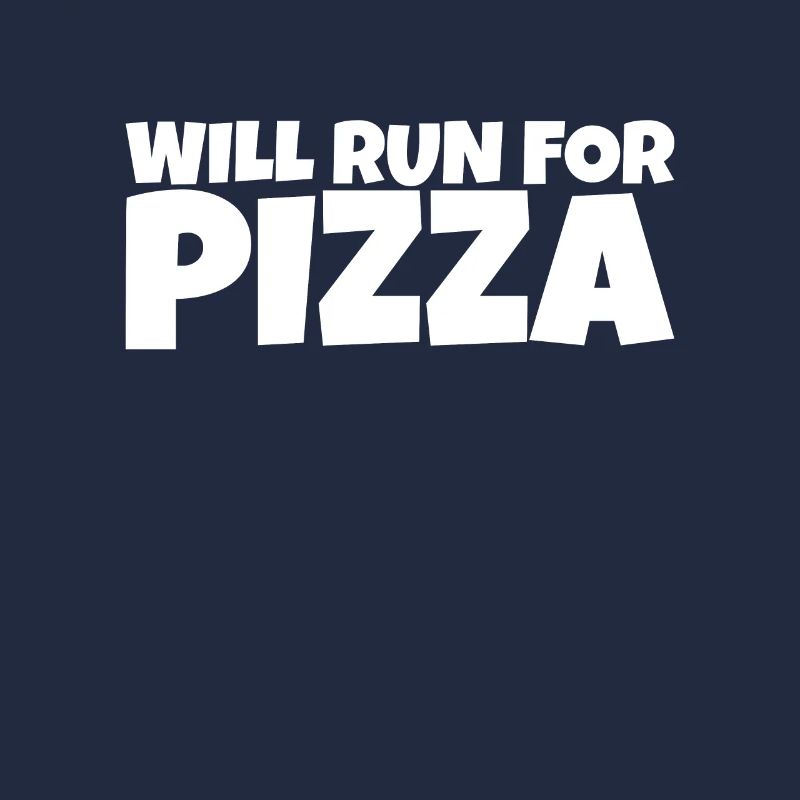 Runner Running Athlete Pizza Lover Gift