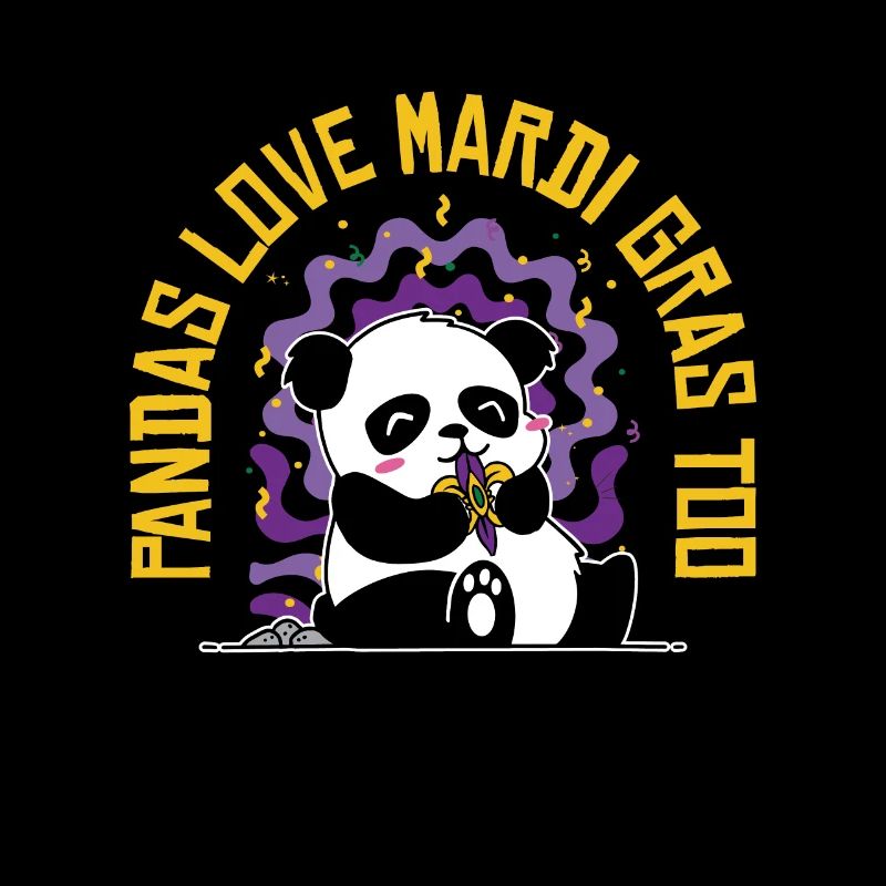 Mardi Gras Karneval Panda Maske Parade Kostüm