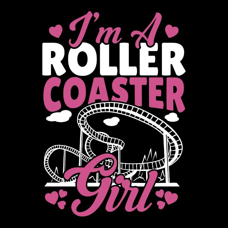 Amusement Park Theme Park Vacation I'm A Roller Co