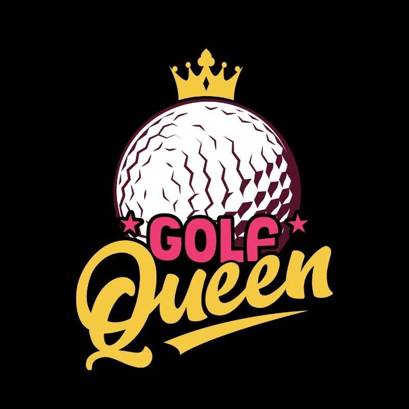 Golf Queen Golfing Par Tee