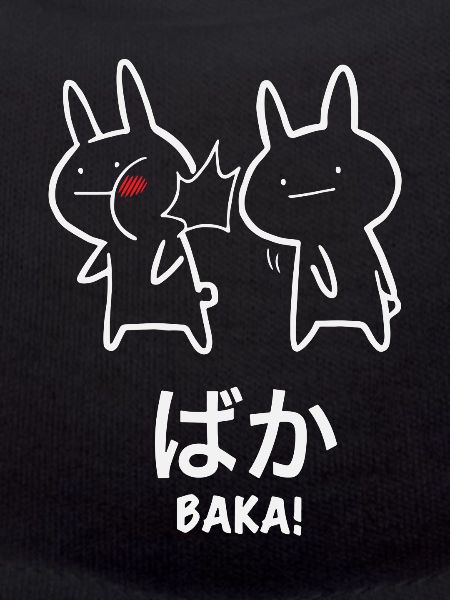 Baka Infographic Bunnies Anime