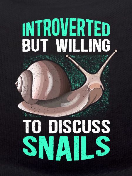 snails funny snail gift