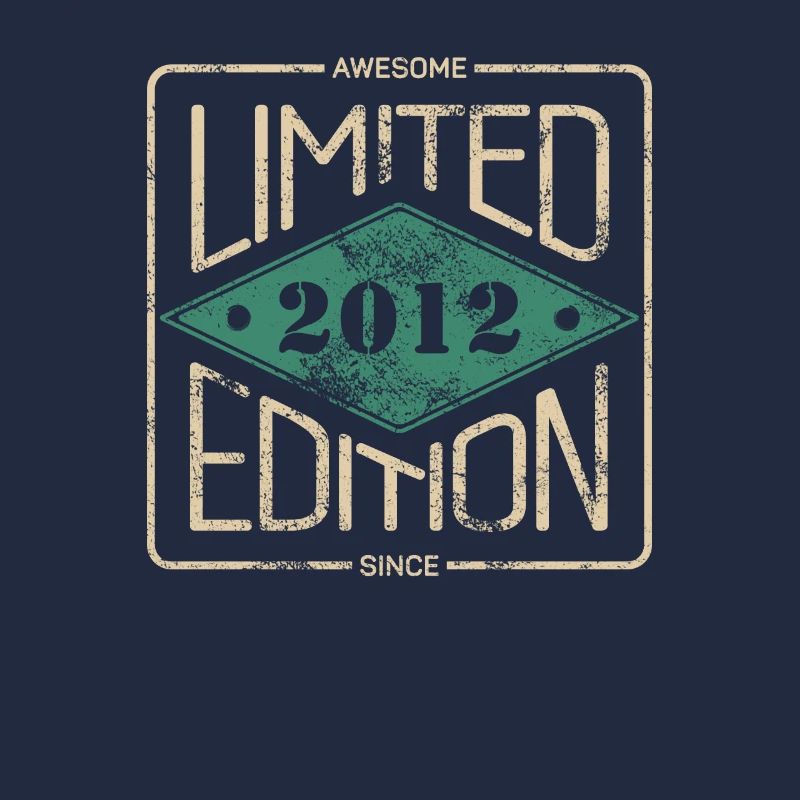 Awesome Since 2012 Retro Vintage Design
