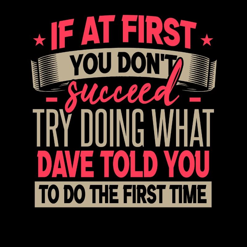 Drôle de cadeau de nom Dave