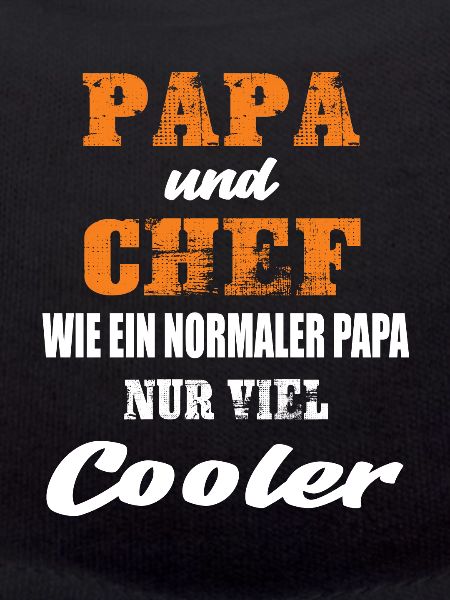 Papa und Chef