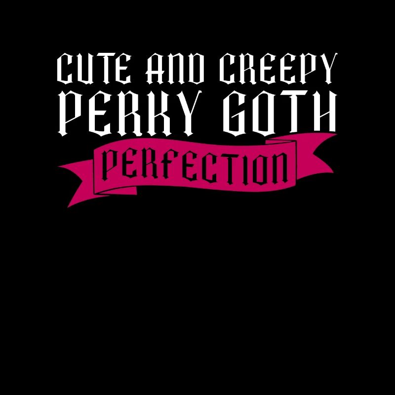 Mignon et effrayant Perky Goth Perfection Goth
