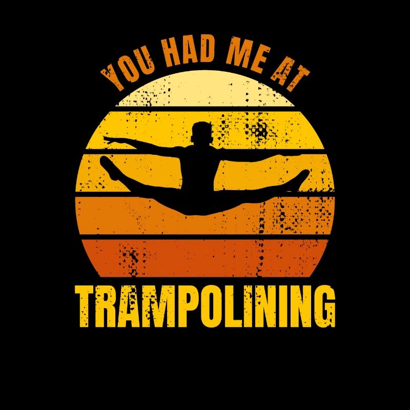 Lustiges Trampolinist Zitat