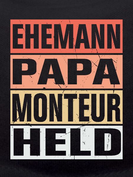 Monteur Vater Ehemann Held
