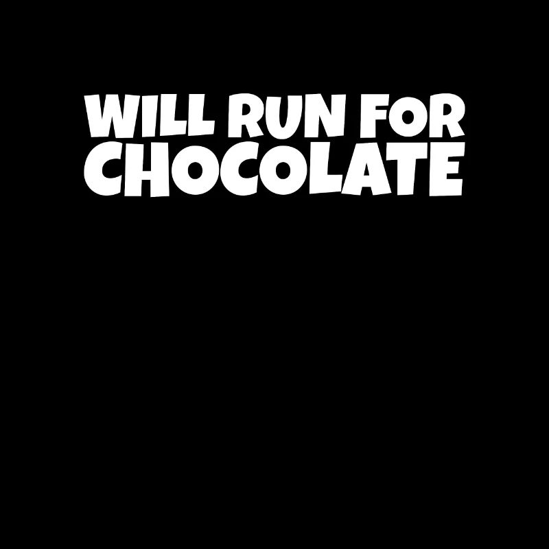 Runner Running Athlète Chocolat Amoureux Cadeau