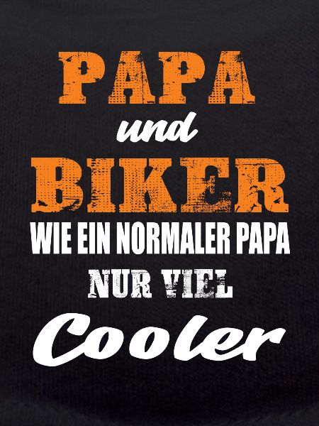 Papa und Biker