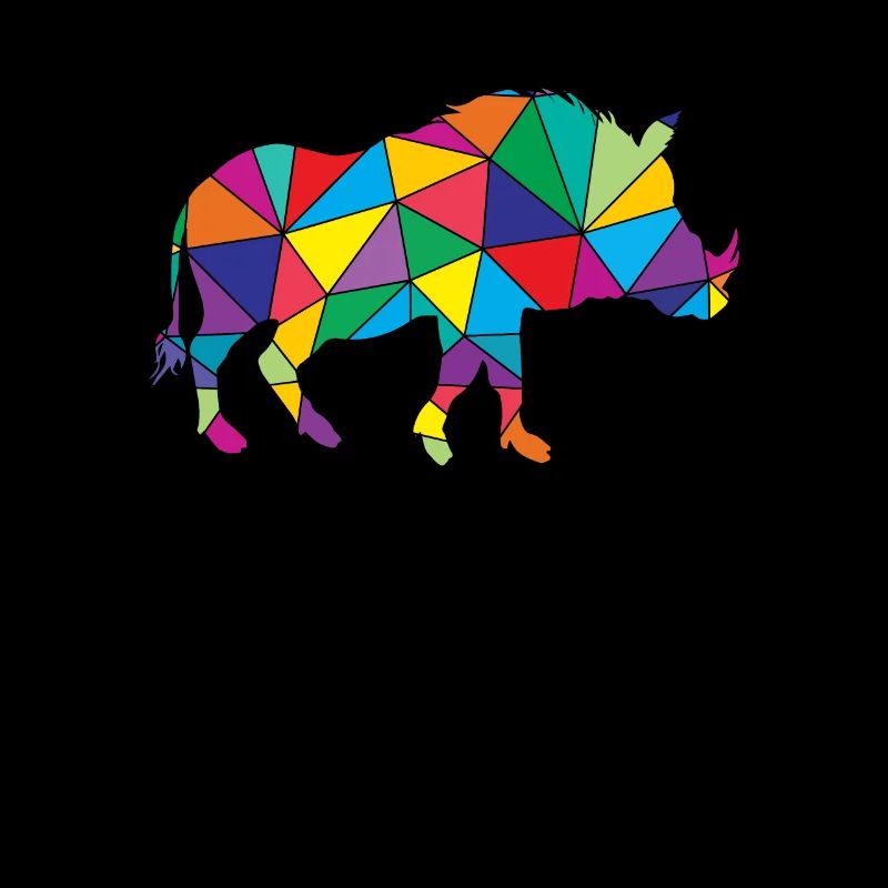 Sanglier polygonal de phacochère
