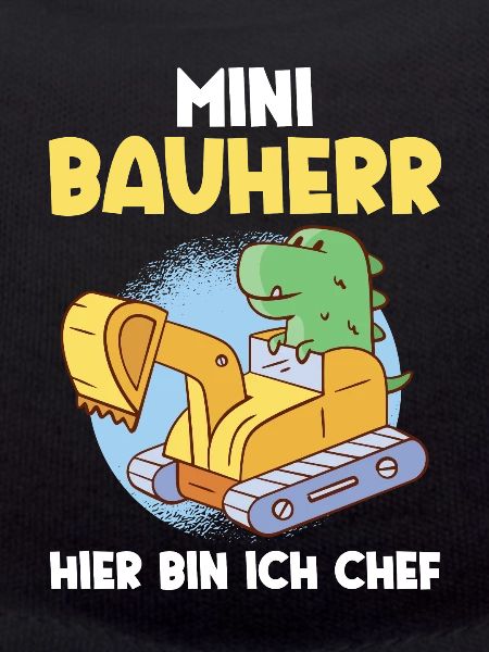 Dinosaurier Bagger Bauherr
