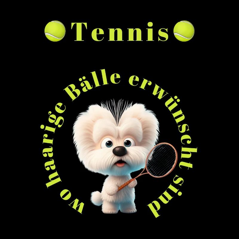 Tennis spielt gerne mit haarigen Bällen