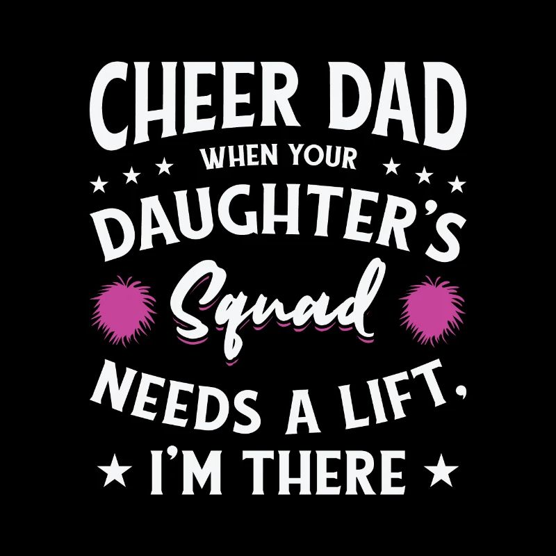 Cheerleader Proud Cheer Dad Cheerleading Beer