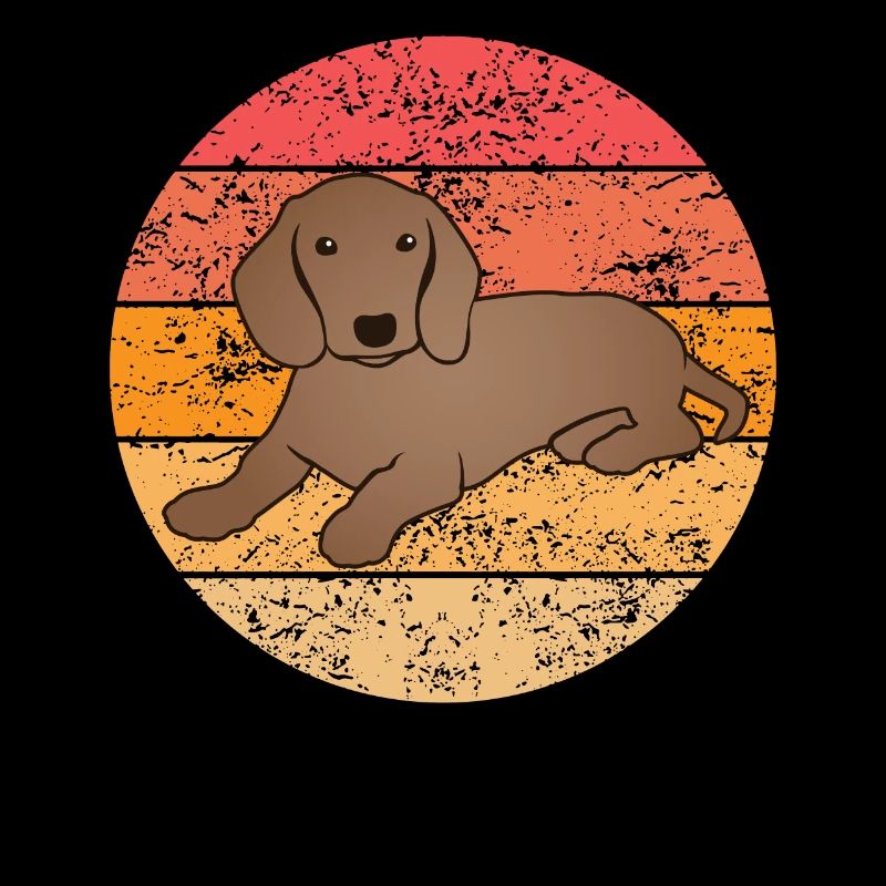Dachshund Dachshund Dog Lover Retro Gift