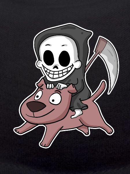 Grim Reaper Dog
