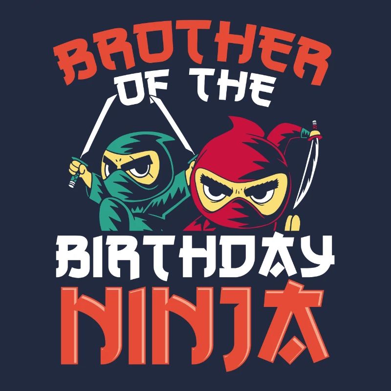 Bruder Des Geburtstags ninja