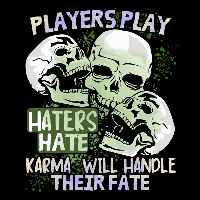 Comic Skull Skull funny fate saying