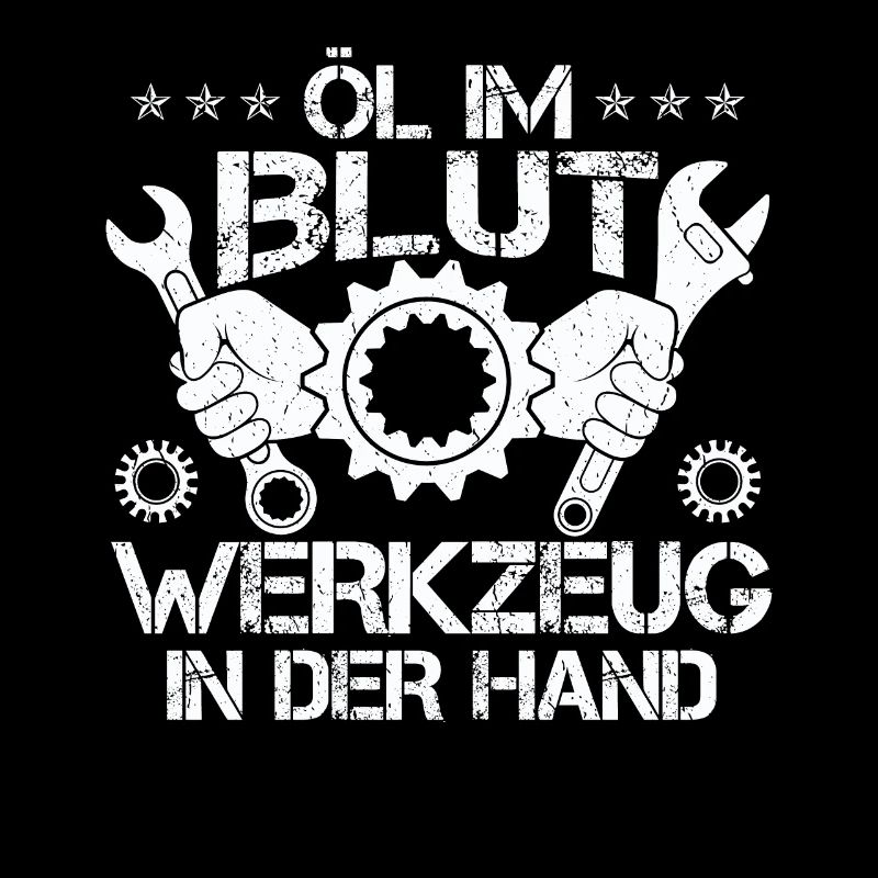 Öl Im Blut Werkzeug In der Hand