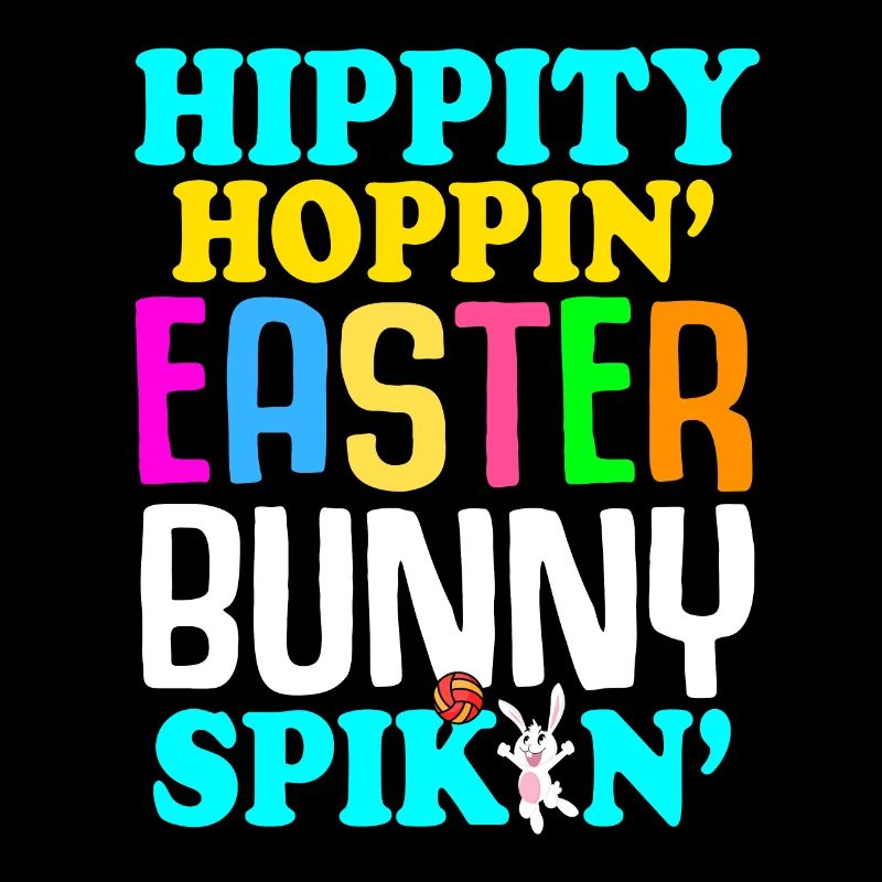 Easter Volleyball Holiday Rabbit Sport