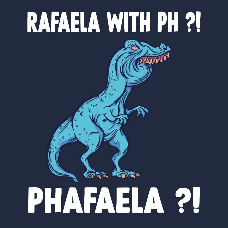 Raphaela T-Rex Dinosaur Meme Dino Trex Nom