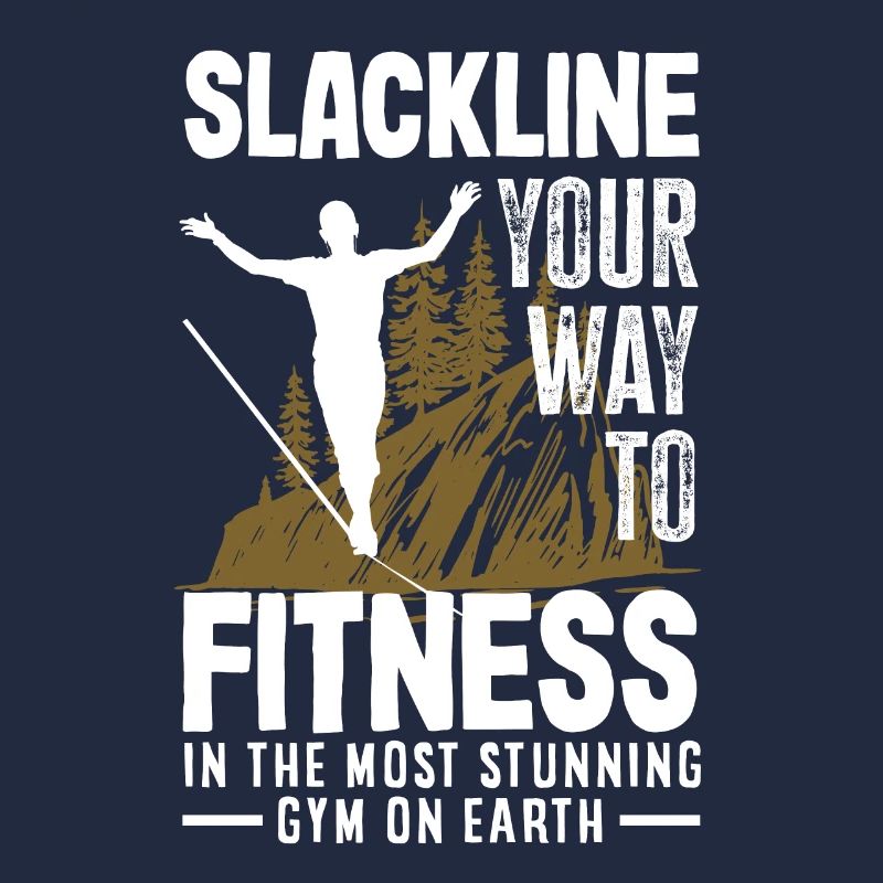 Slackline votre chemin vers la forme physique, dans le plus