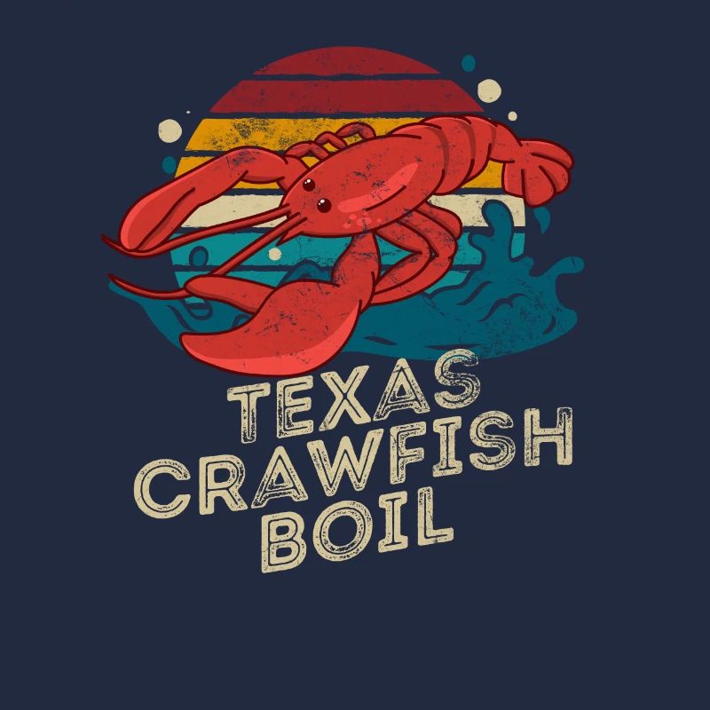 Texas Crawfish Boil Seafood Lover Crayfish