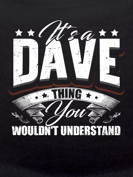 C’est une affaire de Dave
