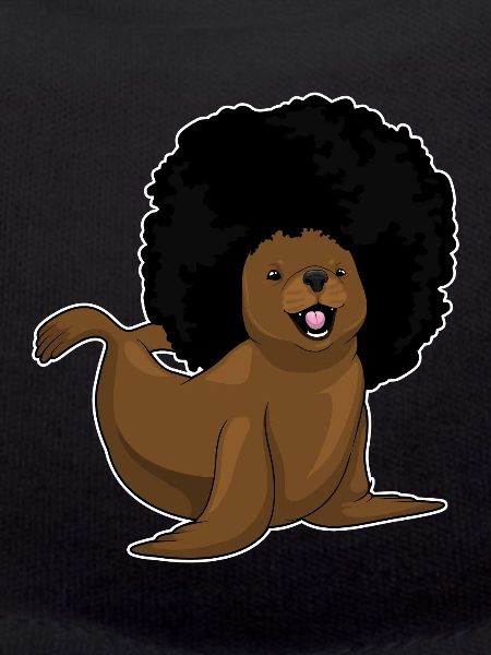 Coiffure afro Seal