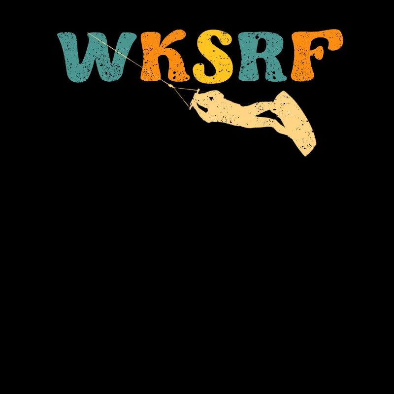 WKSRF Wakesurf Wake Surf Surfen Retro Boot Surfen