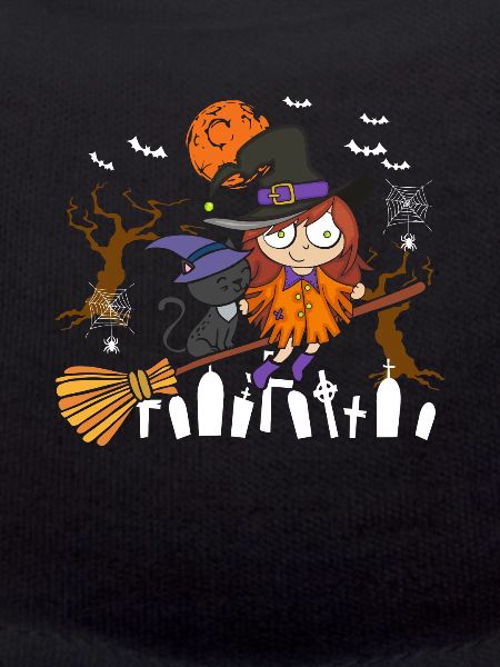 Crazy Black Cat Witch