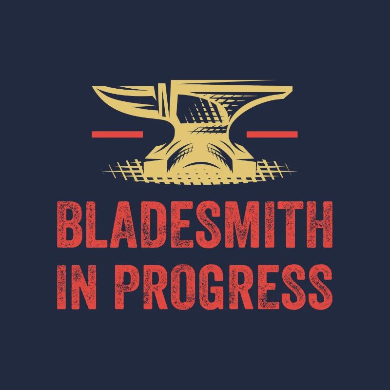 Hammer Forge Blacksmith In Progress Anvil