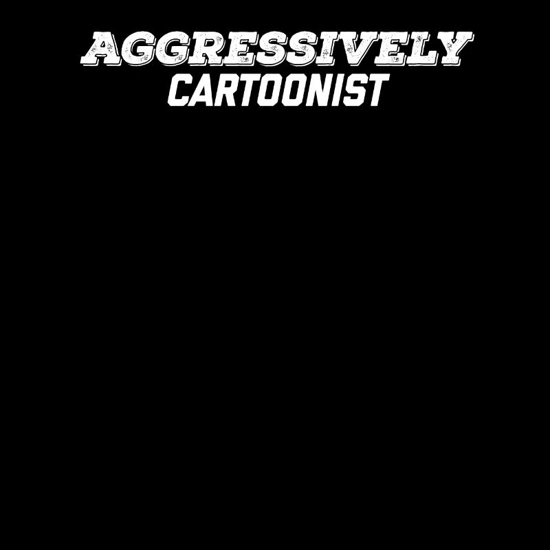 aggressiver Karikaturist