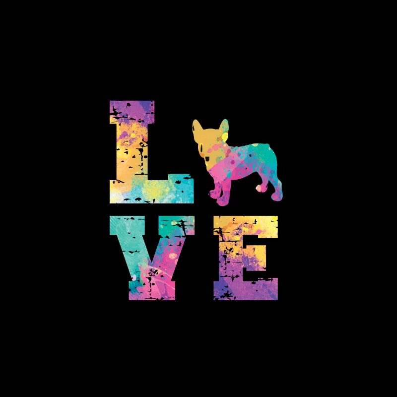 Amour bouledogue français