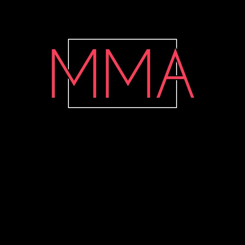Martial Arts MMA lettering